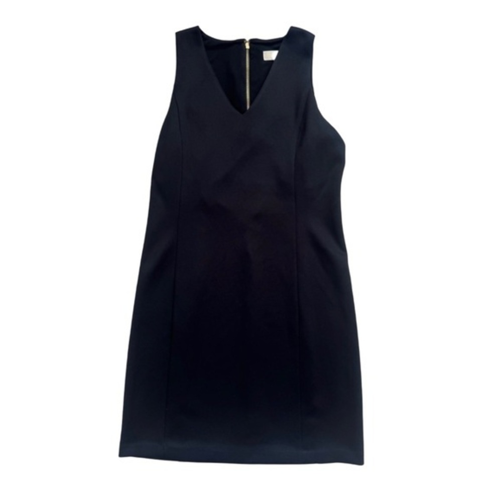 Michael Kors Black V-Neck Mini Dress